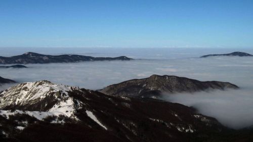 Le Alpi all'orizzonte